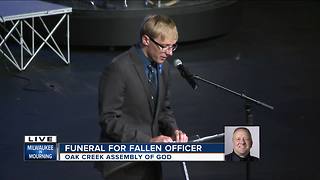 Fallen officer's son on what he taught him