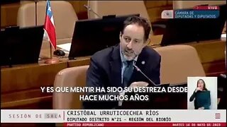 "Ustedes, Gobierno de Chile, son un peligro y un fraude"