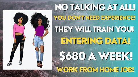 It Won't Last You Don't Need Experience They Will Train You No Phones Work From Home Job $680 A Week