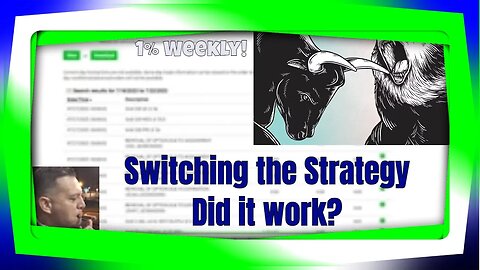 Week in review. Switching strategies. How did my swing trading work? 2023 07 25 04 24 57