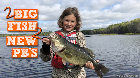 S1:E20 Kids get New PB Northern Pike and Bass! | Public Lake Fishing with Kids Outdoors