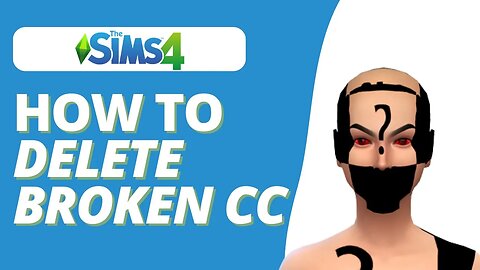 How To Delete Broken CC on Sims 4 | Tray Importer