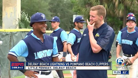 Delray Beach Lightning's Pedro Martinez Jr.