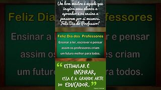🎓✨ #Feliz Dia dos Professores 2023 - Coletânea de Frases 03 ✨🎓