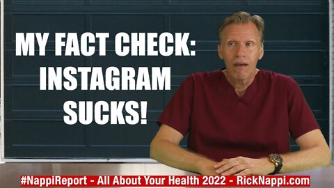 Instagram Sucks with Rick Nappi #NappiReport