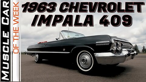 1963 Chevrolet Impala 409 425HP Convertible - Muscle Car Of The Week Video Episode 327 V8TV