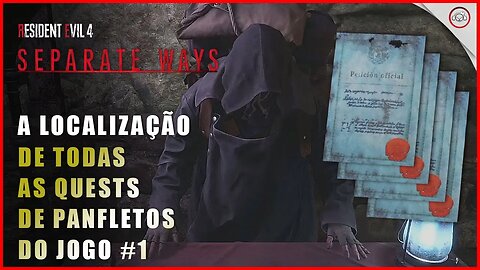 RS 4 Caminhos Separados, A localização de todos as quests de Panfletos do jogo #1 | Super-Dica