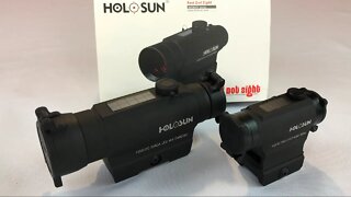 Holosun HS502C 30mm Solar Red Dot Optic Review