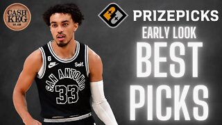 NBA PRIZEPICKS EARLY LOOK | PROP PICKS | THURSDAY | 12/8/2022 | NBA BETTING | SPORTS BEST BETS