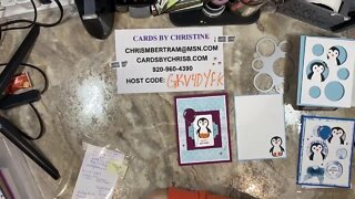 Technique Thursday with Kelly from Cards by Christine - Peek a Boo Technique