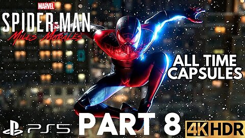 Marvel's Spider-Man: Miles Morales Part 8 | PS5 | 4K HDR (No Commentary Gaming)