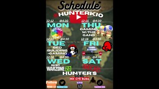 This is The Schedule for THE WEEK!! #schedule #streamer #shorts