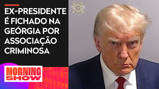 Foto de Donald Trump se soma a retratos policiais icônicos de outros famosos