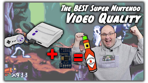 Get the best images from Super Nintendo with Voultar's RGB Mod Kit