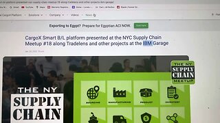 EXPOSED…GLOBAL SHIPPING COMPANIES HIDE WHICH CRYPTO THEY WILL USE!!