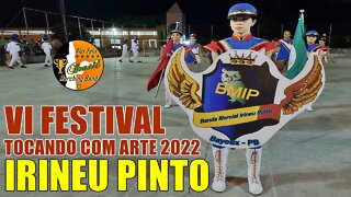BMIP 2022 - BANDA MARCIAL IRINEU PINTO 2022 NO VI FESTIVAL TOCANDO COM ARTE 2022 - JOÃO PESSOA-PB.