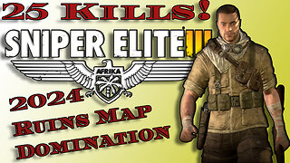 Sniper elite 3 Deathmatch 25 kill in 2024