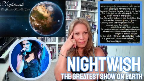 NIGHTWISH Reaction TSEL THE GREATEST SHOW ON EARTH LIVE Floor Jansen Richard Dawkins NIGHTWISH TSEL!