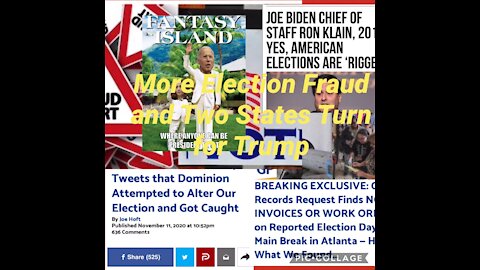 Election Fraud Continues 11/12/20