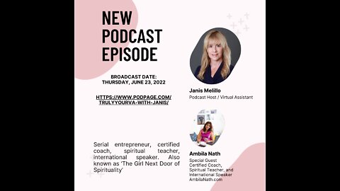 The Business with "The Girl Next Door of Spirituality" - Ambila Nath - 06.23.22