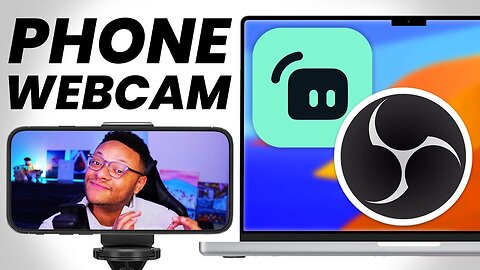 How To Use PHONE as Facecam in OBS & Streamlabs for Free (NEW 2023)