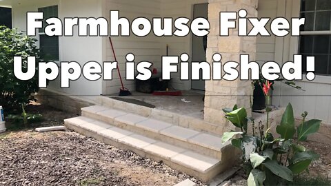 Farmhouse Fixer Upper is finished!