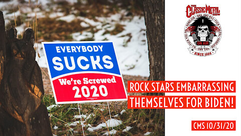 Rock Stars Embarrassing Themselves For Biden