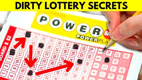 Dirty SECRETS The Lottery REALLY DOESN'T Want YOU To Know!