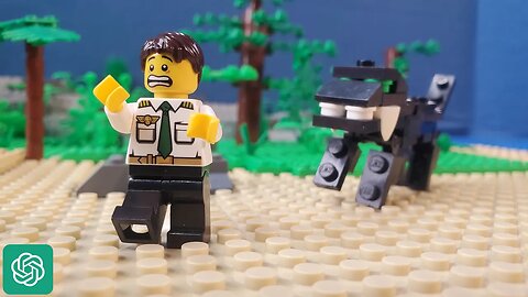 AI Wrote This LEGO Stop Motion (ChatGPT)