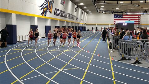 2.3.24 - Cedarville HS Indoor Meet - Ladies 4x800m Relay