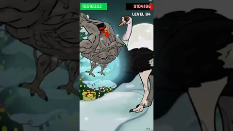 taguro vs ostrich level 84 , how many punches taguro need ? || full videos on the channel