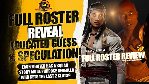 Mortal Kombat 1 Exclusive: Full ROSTER Reveal BREAKDOWN! |ALL SPECULATION