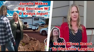 Sister Wives Recap/Christine Finally Tells Her Sister Wives That She Is Leaving! Janelle Upsets Kody