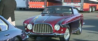 Concours d'Elegance parades classic cars down strip
