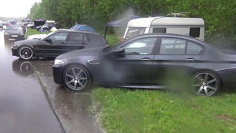 Best (BMW) camping in the world? Bimmers of Sweden this weekend at Mantorp Park