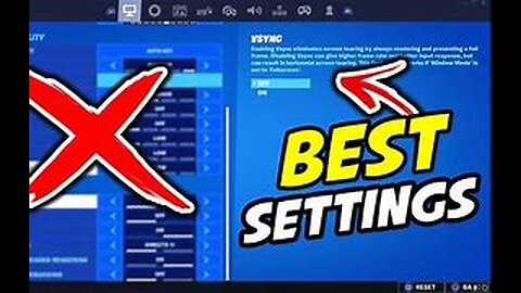 Best Settings For Fortnite