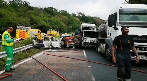 SOUTH AFRICA - Durban - Serious accident on M7 (Videos) (Set 2) (Vzx)