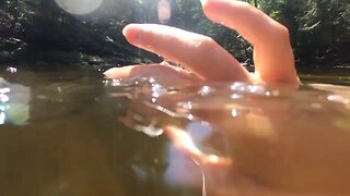 lol i fell - Come Take A Swim! Build Up Tapping, Scratching, Water Sounds Underwater GoPro ASMR