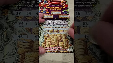 $20 Scratch Off Lottery Tickets High Roller from Kentucky!