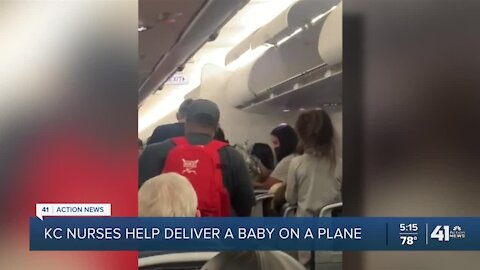 Kansas City nurses bound for Hawaii vacation deliver baby on flight