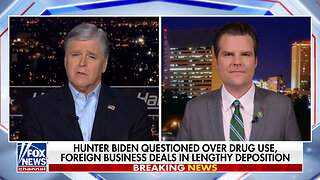 Matt Gaetz On Hunter Biden Scandal: This Is A Bribe Dressed Up In Drag As A Business Transaction