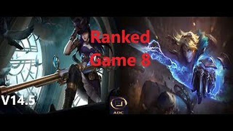 Ranked Game 8 Caitlyn Vs Ezreal Bot League Of Legends V14.5