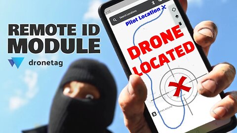 FAA Approved Drone REMOTE ID Module! - DroneTag Mini add on Module