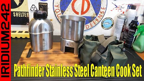 Pathfinder Stainless Steel Canteen Cook Set