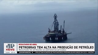 Petrobras tem alta na produção de petróleo em abril