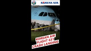 📹 Korean Air KE 631 crash lands at Cebu airport 🇵🇭