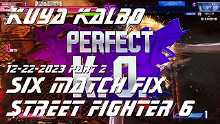 Kuya Kalbo Six Match Fix with Chun Li on Street Fighter 6 as Puyat 12-22-2023 Part 2.