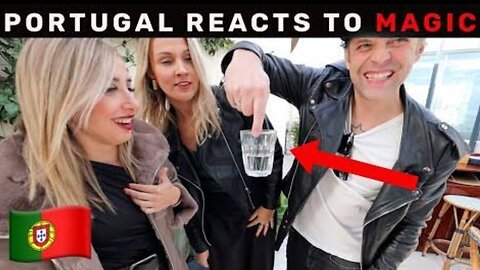 Its Look Like Real Ragic-Street Magician, Portugal Girls Reaction😱😱😱😱