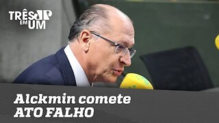 Alckmin comete ato falho ao falar da vice