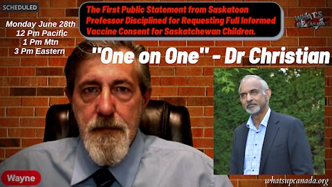 Doctor Talks Part 13: "One on One" with Dr Christian, Disciplined for Informed Consent Request